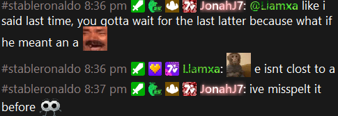moglyzs's tweet photo. StableRonaldo Head Mod Degenerate @JonahJ7_ admits to saying the n word in @StableRonaldo chat as he was talking to a fellow mod about banning someone for saying "nigge" this is disgusting and racist #cancelHim #gethimgone https://t.co/nvQkScmj4V