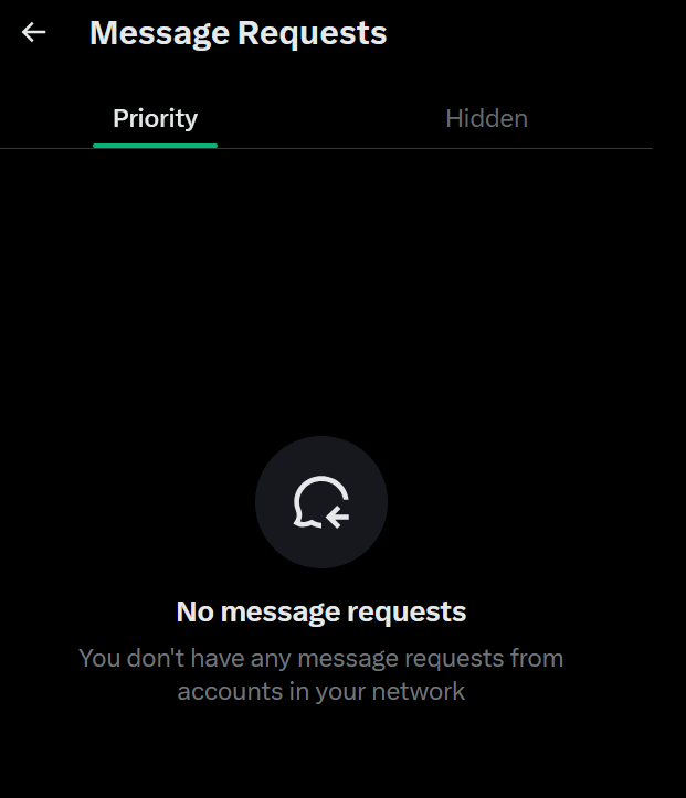 Tech2772's tweet photo. wonder if this notification means anything cause it end up empty when checked. hope i didn't missed other people's messages https://t.co/QqZXmdzQnn