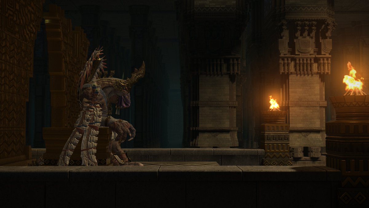 ss3dj's tweet photo. Gee, I wonder what this mission that starts right in front of the throne room could possibly be?
#FFXIV
#Dawntrail https://t.co/5gmNm2HTDY