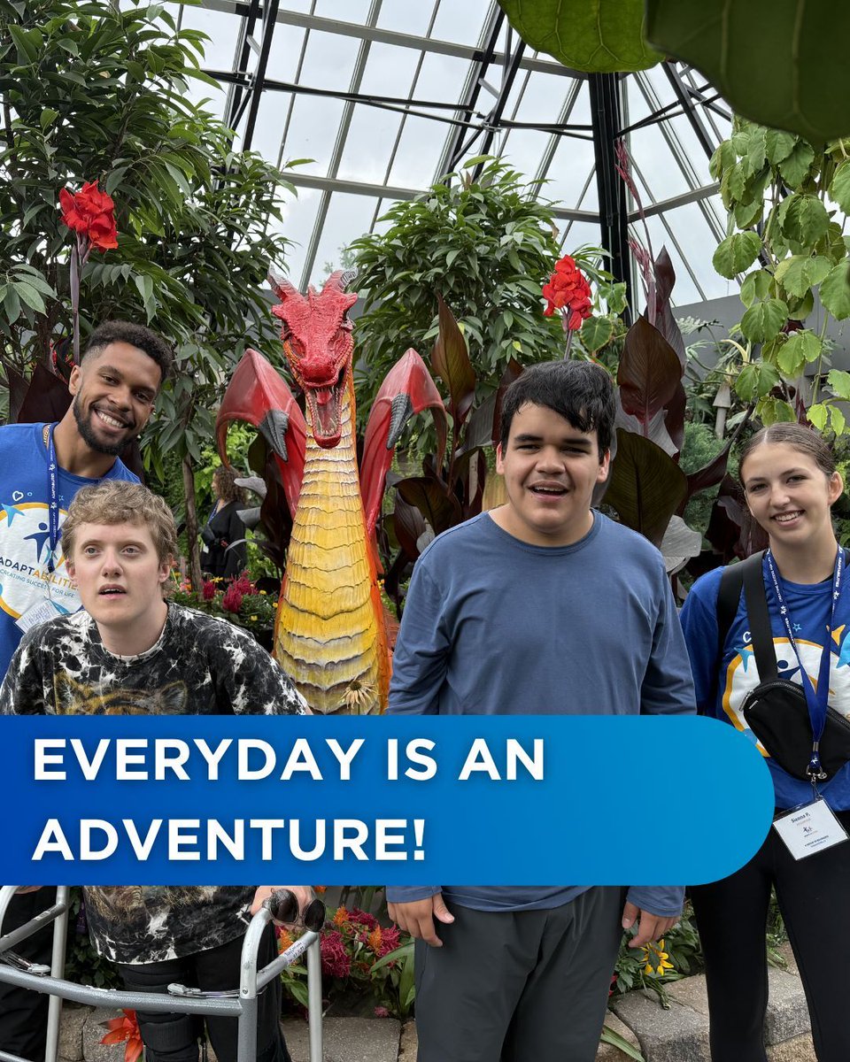 AdaptAbilities's tweet photo. https://t.co/gSlVMITCeF
What makes every day an adventure? Take a peek inside summer camp at AdaptAbilities! https://t.co/P804mE3rUg