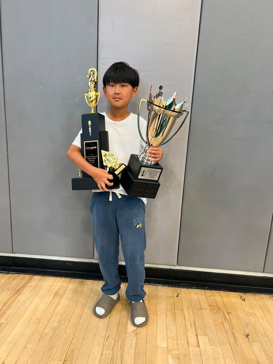 BurroughsMS's tweet photo. ♟️With a little luck, deep preparation, and a humble attitude our team found success and can call themselves the first ever DISTRICT WIDE CHAMPIONS FOR CHESS!♟️ https://t.co/yfJdsnKVTC