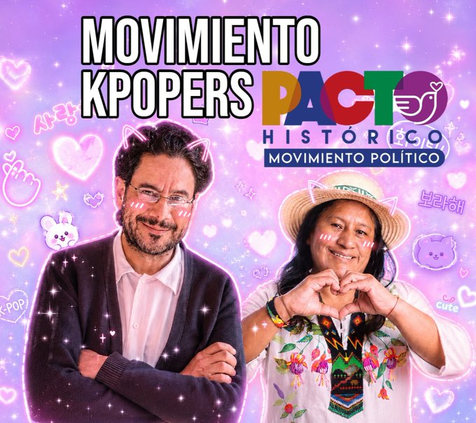LuchaDeTusOjos's tweet photo. Dizque Cepeda Oppa JAJAJAJAJAJ las amo JAJAJAJAJA 
#KpopersConIvan #IvanCepedaPresidente #KpopersConElPacto https://t.co/sOfbQ3yXGQ