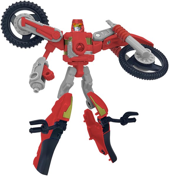 AssGobots's tweet photo. Scooter uses the body of Energon High Wire and the head of Energon Strongarm. 

The show kept Scooter as being a character who interacts a lot with the human cast, although she has matured a lot from last time and acts more like a big sister to the human cast. https://t.co/EC6CPUkVrl