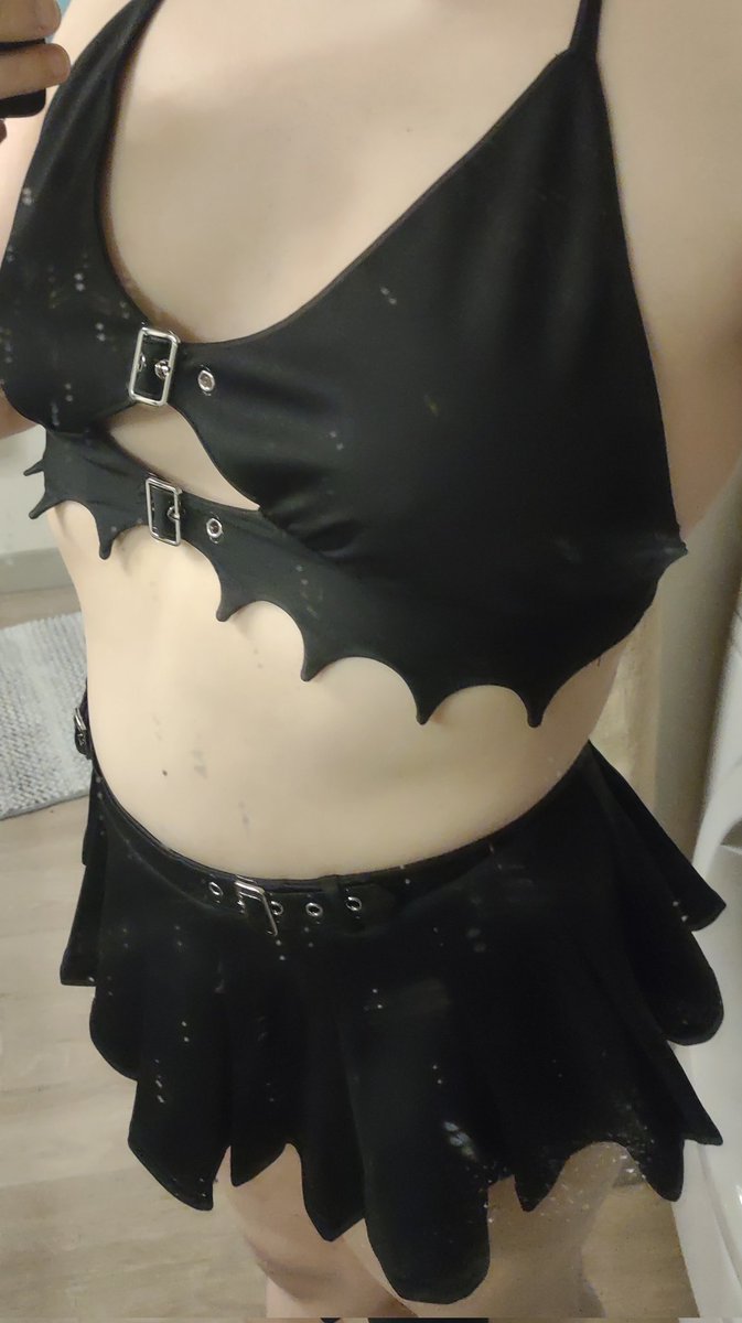 bazmiku's tweet photo. bought my first swimwear for pride month https://t.co/5TUFOldB9j
