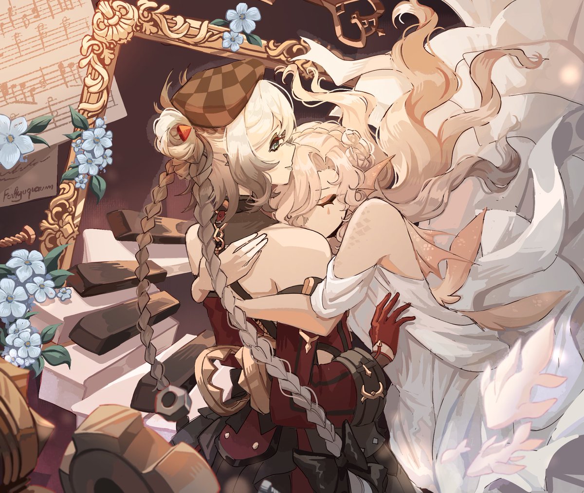 FenAyuquarium's tweet photo. Hey everybuggy it’s big aroace lesbiab here :P https://t.co/Sjr4gd585M