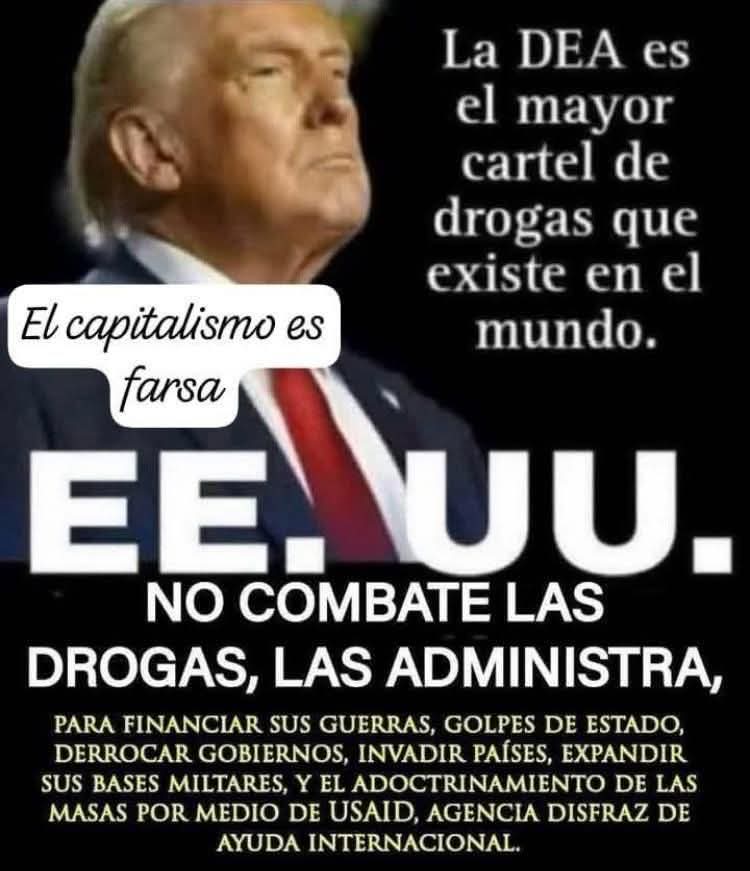 Eve3LM's tweet photo. @USAmbMex Y porqué no empiezan por los NARCO Gringos 🙄 
Saquen las manos de América Latina 😡 https://t.co/7cD8W9Du8d