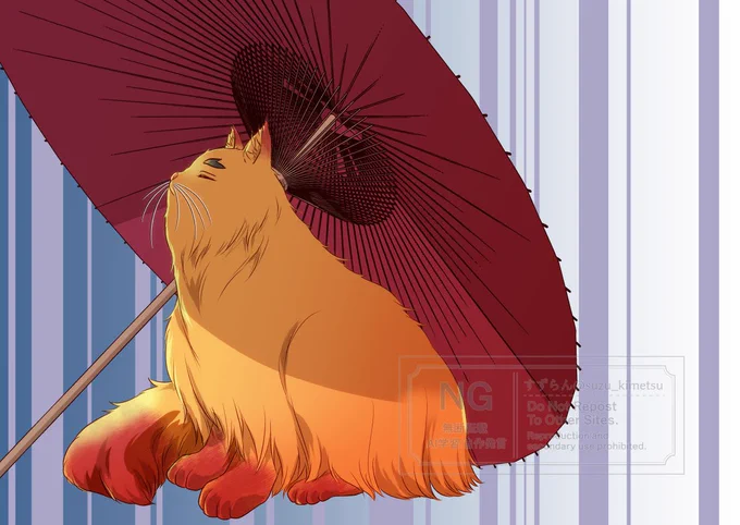 猫レンゴクのいる暮らし)6月:青時雨