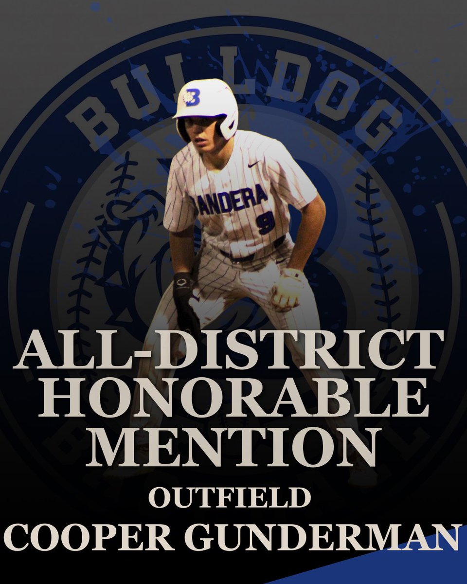 BaseballBandera's tweet photo. 4 Dawgs earning All-District Honors for the 2026 District Season. #GoDawgs https://t.co/69a1YU0CZA