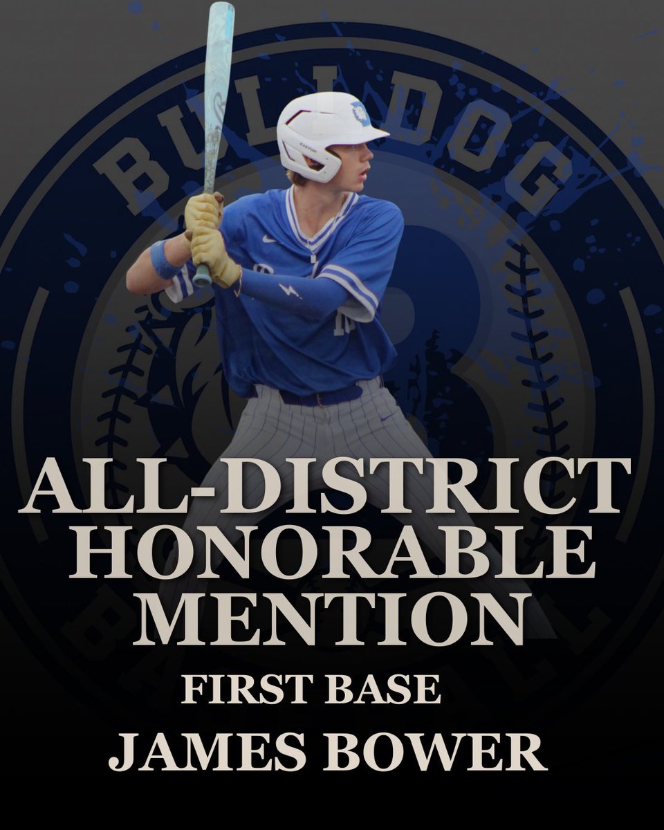 BaseballBandera's tweet photo. 4 Dawgs earning All-District Honors for the 2026 District Season. #GoDawgs https://t.co/69a1YU0CZA