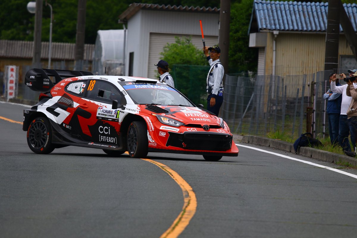 1968_66's tweet photo. ラリージャパン　リエゾン観戦
#WRCJP https://t.co/oo8SX3lNTX