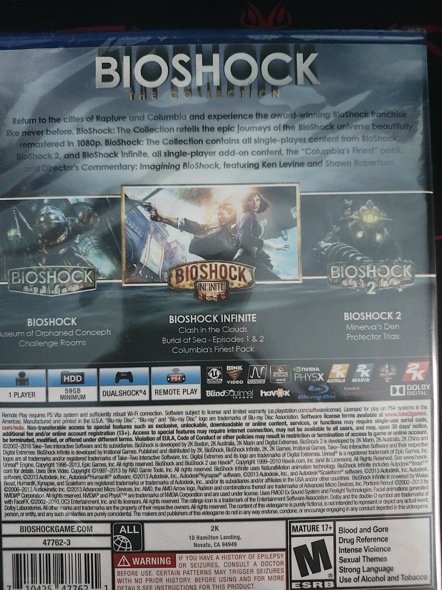 Mr_BIuee's tweet photo. New games here. Going top of my backlog. #Bioshock #Bioshock2 #Bioshockinfinite https://t.co/pK5307mub0