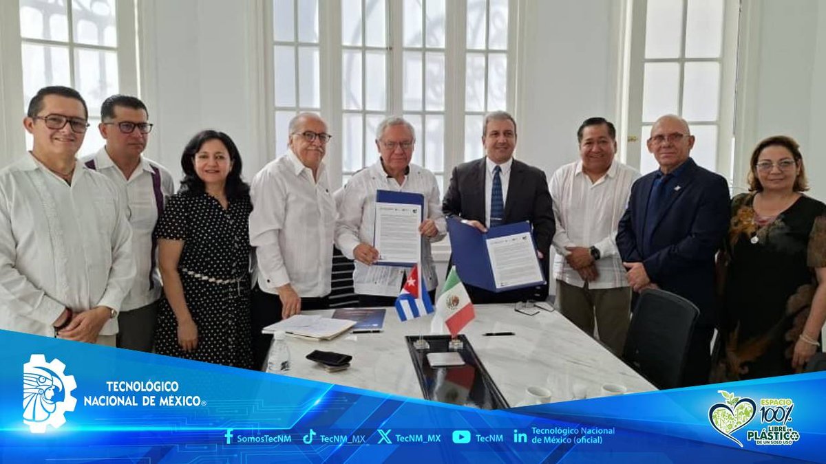 TecNM_MX's tweet photo. innovación y la cooperación educativa entre ambas naciones.

Con esta acción, el #TecNM reafirma su compromiso con la internacionalización de la educación superior tecnológica.
Leer más 👇🏾
https://t.co/tKEv2z2vuv
#TodosSomosTecNM #OrgulloTecNM https://t.co/FjZwgpewUl