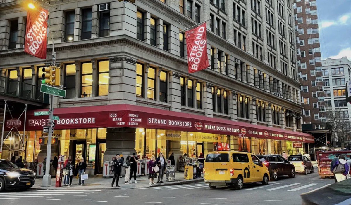 jperry_nixa's tweet photo. If you’re in NY stop by and pick up this top seller! 📕#NeverStopGettingBetter #Strand #BookStore https://t.co/ChLZFeDr5D