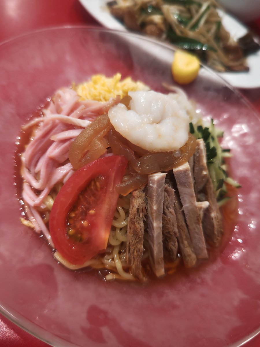 QuickTimeSuzuki's tweet photo. 冷やし中華はイイよなぁ

あさかわ飯店＠ときわ台：色々な縛りが僕の行動を制限してたけど、いつか前を向いてやると鼻息を荒く https://t.co/C9CjE32vAI https://t.co/ViEHYCBUel