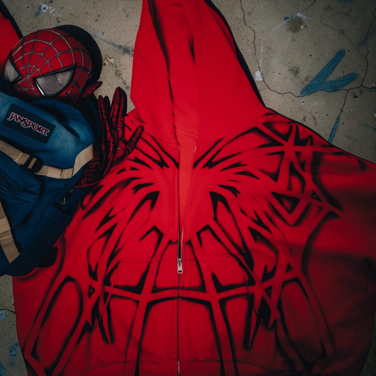 SoulKingLives's tweet photo. Human Spider hoodie 
June 5th. https://t.co/5AvXoThV1s