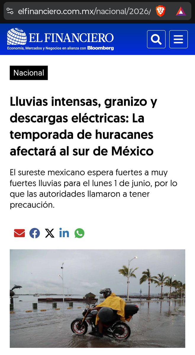 koimetherion's tweet photo. Anuncian lluvias para el sur del país y ponen foto de Baja California Suuuuuuuuur, dijo El Carmelo!!! 
@ElFinanciero_Mx 🤣🤣🤣🤣🤣 https://t.co/BXFcMVLL4s