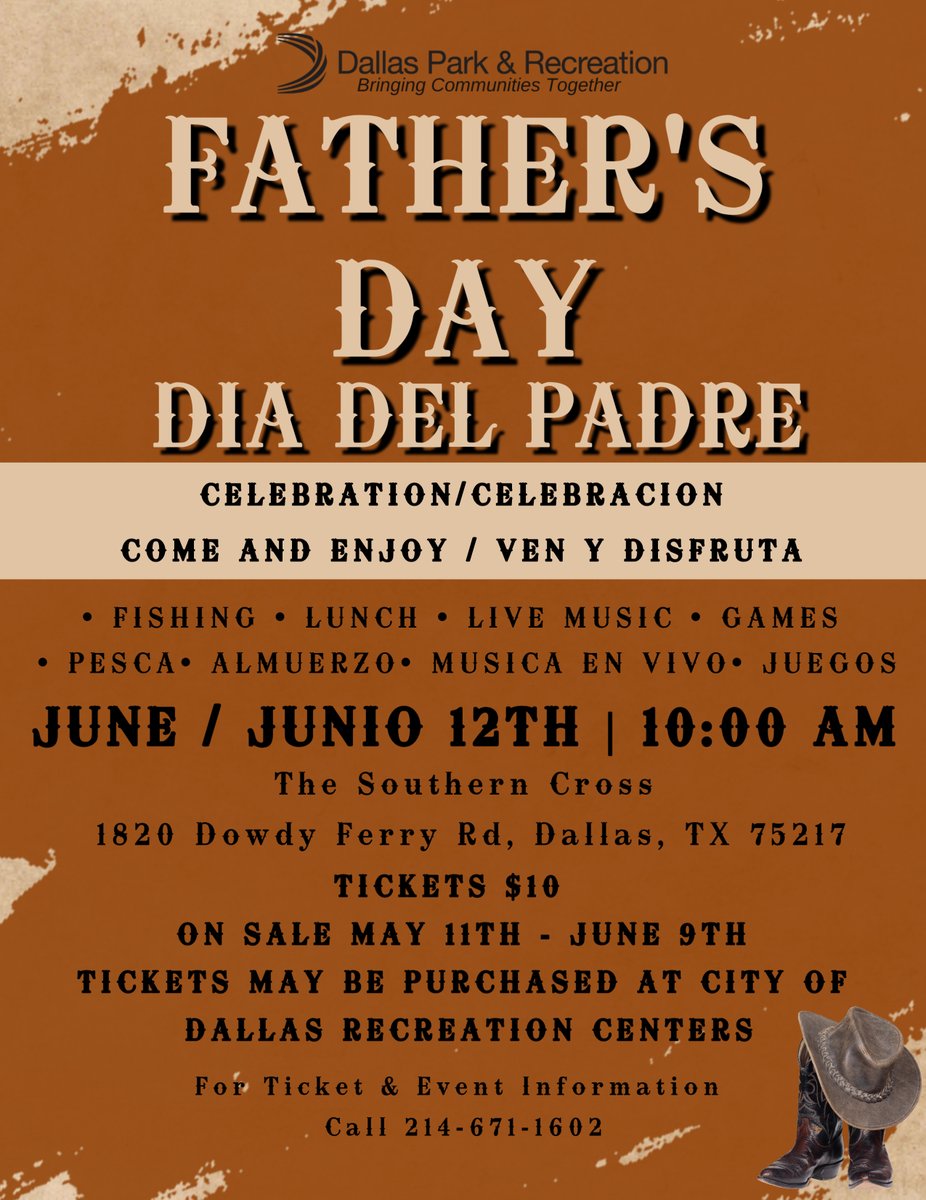 DallasParkRec's tweet photo. Senior ladies had their turn and now it's time for our senior dads to feel the love! Join the celebration June 12. Get your tickets at your local rec center. https://t.co/xRJYVyCiU2