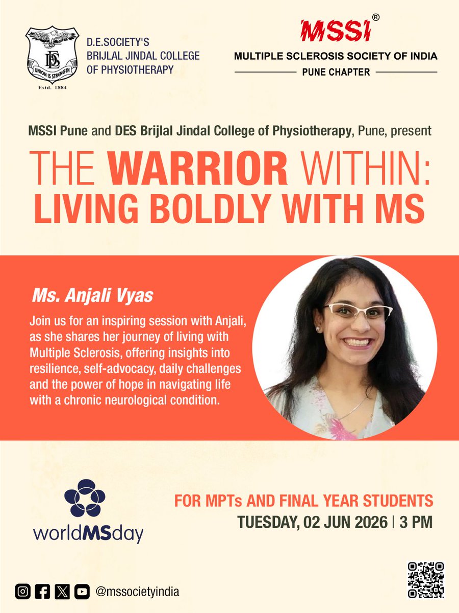 Multiple Sclerosis Society of India tweet media