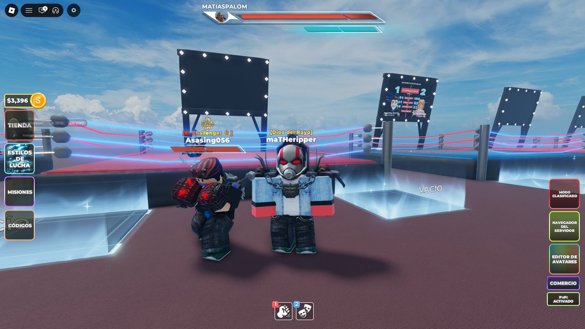 matheripper_'s tweet photo. nunca pongan a 2 hombres en un juego de boxeo en roblox, nos pusimos competitivos https://t.co/C91EbQbY8Y