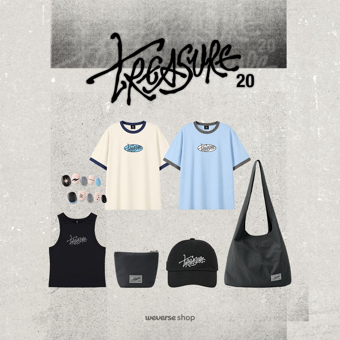 📢[TREASURE 20] OFFICIAL MERCH 販売開始！ 個性あふれる魅力と