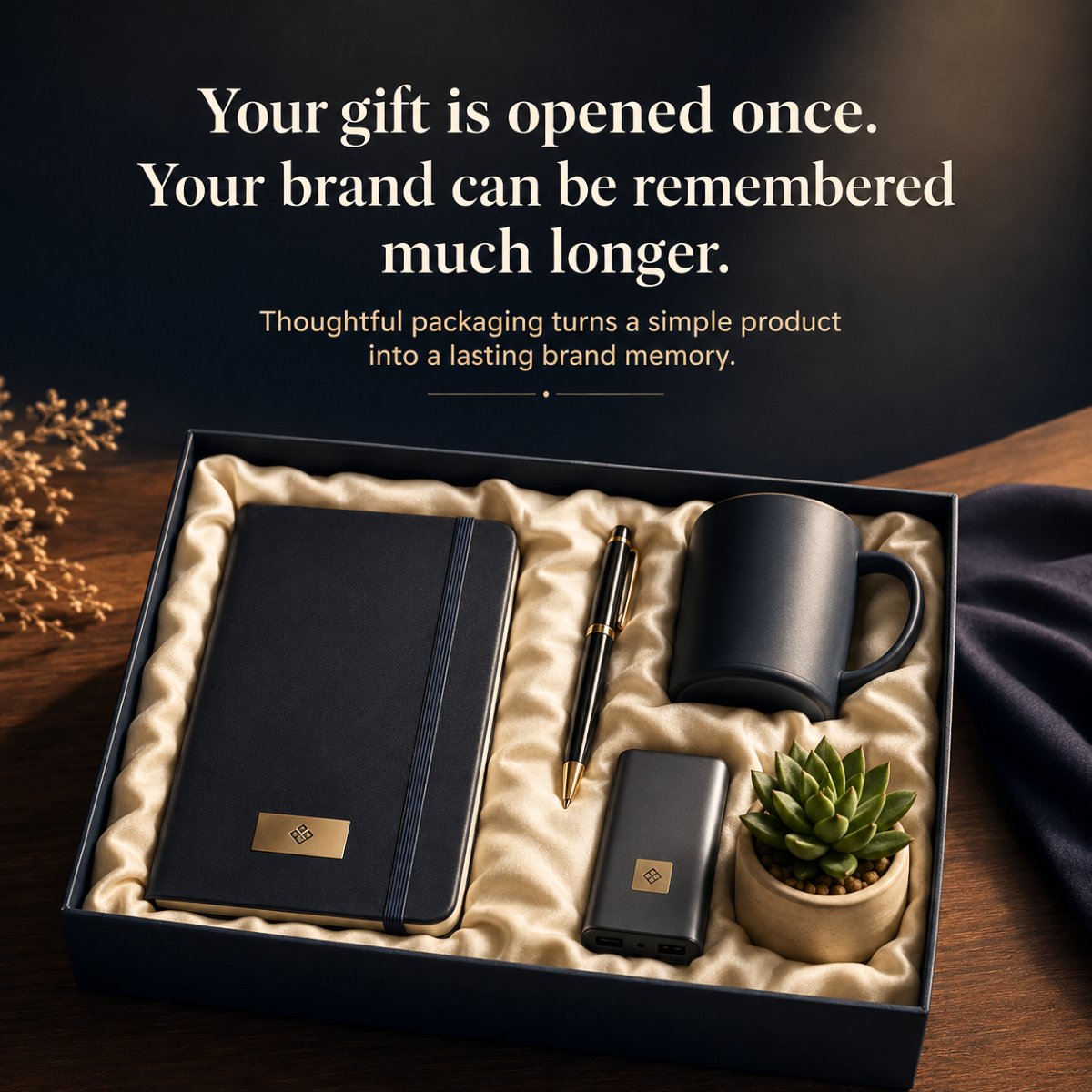LeoLionPaper's tweet photo. Branded gifts aren’t remembered because they arrived 🎁 
They’re remembered because of the opening moment: the box, texture, card, and how every detail fits. 

Those cues shape brand perception before the product is used. 
https://t.co/61PzoGHO1j https://t.co/s2VzmyxRuD