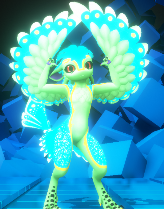 CreamedBiscuit's tweet photo. Heya all!! This here is biscuit and he loves being absolutely cute and sexy for all of you.

So be nice and fork over all the headpats and love this lil chicken :3

#Avali #VRC https://t.co/jJo2idqsDX