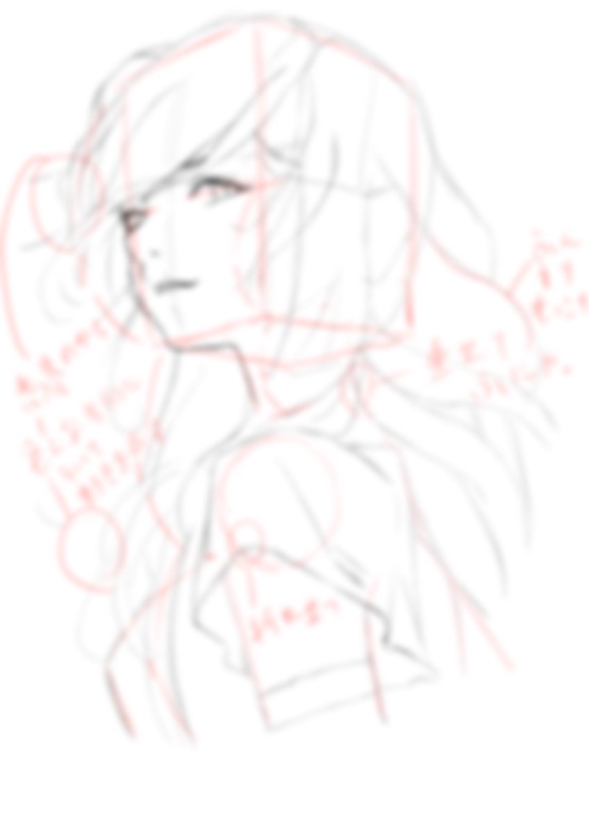 Balto_0114's tweet photo. またまた、バニリゾさんのイラスト���勉強させていただきました！！

模写ですが自分のイラストじゃないので
モザイクで！ https://t.co/4gVriDQd7u