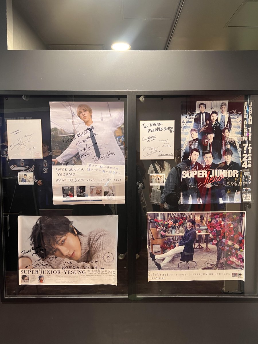 タワ渋kpop】 #YESUNG (#SUPERJUNIOR) JAPAN 2nd FULL ALBUM