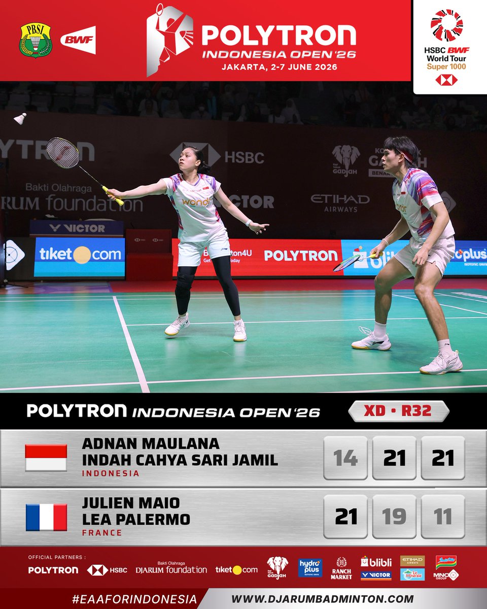 BADMINTON INDONESIA tweet media