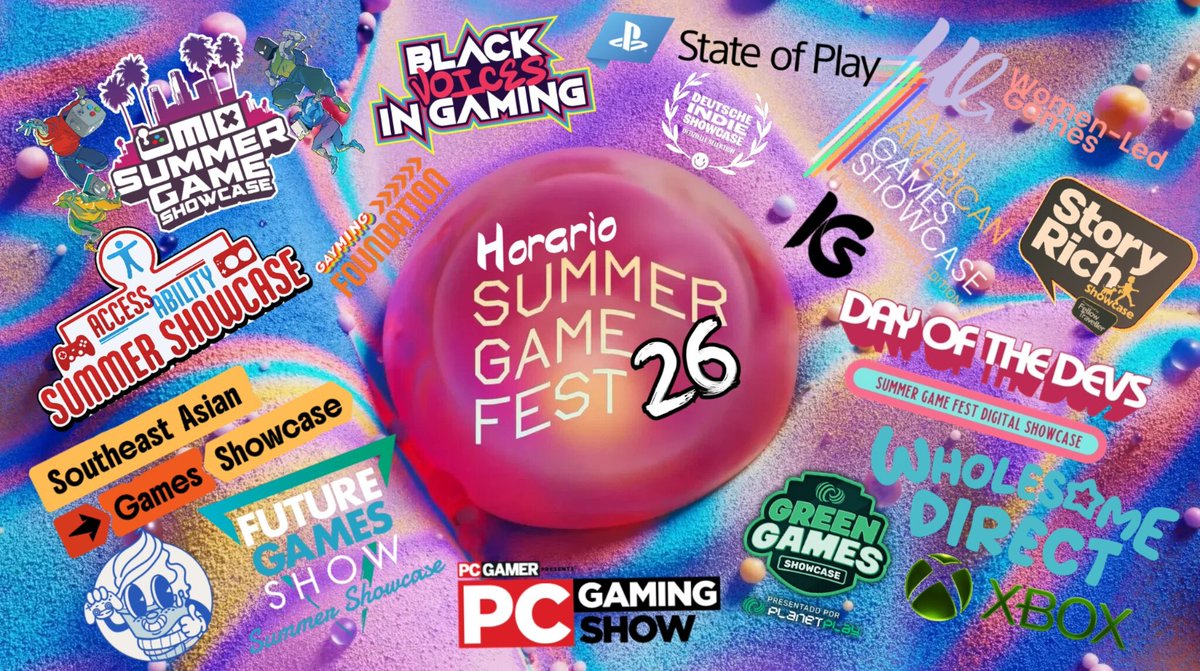 CahosGamingARG's tweet photo. 📅 Se viene una de las semanas más peligrosas para nuestras listas de deseados 💀

🔥 Summer Game Fest
🎮 Xbox Showcase
💻 PC Gaming Show
🕹️ Future Games Show
🎁 Steam Next Fest

Entre anuncios, trailers y demos siento que nos van a arruinar la billetera otra vez.

¿Qué juego o anuncio esperan ustedes de estos eventos?

#SummerGameFest