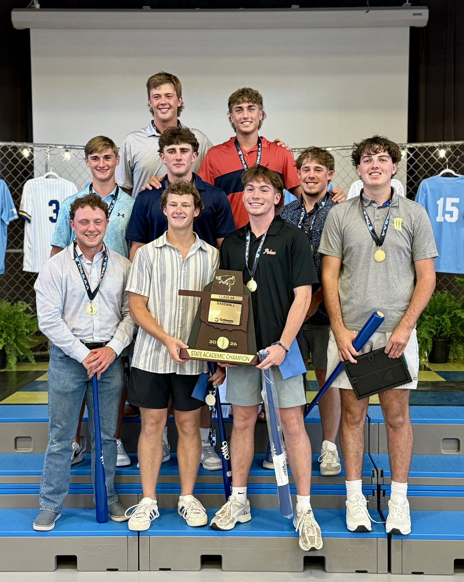 SHSPioneersBSBL's tweet photo. End of the Year Banquet.

SENIORS:
• 2 OBCA All State
• 3 OBCA All Stars
• 3 All Conference

Last 4 years:
• 2X District Champs (2025, 2026)
• 3X Regional Champs = 3X State PlayoffS (2023, 2024, 2025)
• 1 State Semis (2024)
• 1 Academic State Champs (2026)

Quite a legacy. https://t.co/0Z3koPl4CB