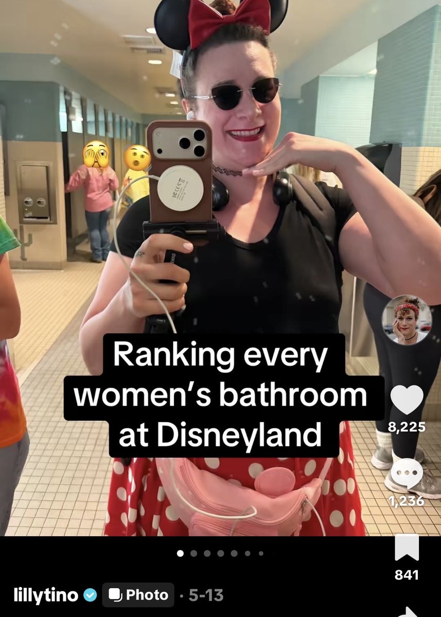 ArielleScarcell's tweet photo. Back to creepily ‘ranking’ women’s bathrooms. Women wouldn’t do this—it’s fucking weird and creepy https://t.co/pGTRuiTexe