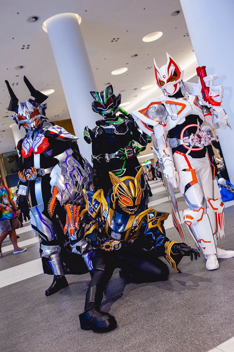 FTY153's tweet photo. 仮面ライダー グレート ファイナルフォーム チーム  !!
 [ Cosplay ] 

#cosplayㅤㅤ
#仮面ライダーギーツ https://t.co/pu7dUpQ974
