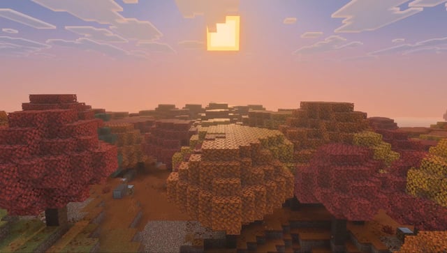 SAM_03___'s tweet photo. Les gustó o no el drop? 🍂
#Minecraft #MinecraftBuilds #AutumnBuilds #MinecraftSurvival #MinecraftShaders https://t.co/mEr7fvpW3G