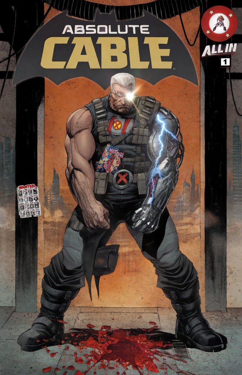 JoshPriest16's tweet photo. @robertliefeld night time Badrock and Cable destroying the Absolute Universe!!!
#Badrock #Cable #youngblood #XForce #AbsoluteBatman #image https://t.co/J1YSojxfZt