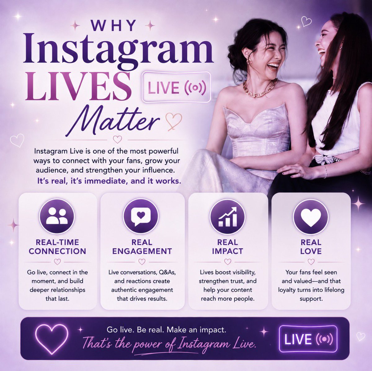 GinJayUSA's tweet photo. 🚨 ALKEYS, MONKEY ANGELS & PACAs! 🚨

We created a special Instagram post showing why Instagram Lives can be such a powerful tool for Ginny & Jayna.

Now we need YOUR help!

👉 Head to Instagram
👉 Leave a comment
👉 Tag @ginnynatnicha & @j_jayyna 
👉 Tell them you’d love to see on them Instagram Live! 

Let’s show them how much fans want more GinJay moments together! ✨

#GinJay #จินเจ #ginnynatnicha #aangelinaass 

https://t.co/uibPXSLMzW