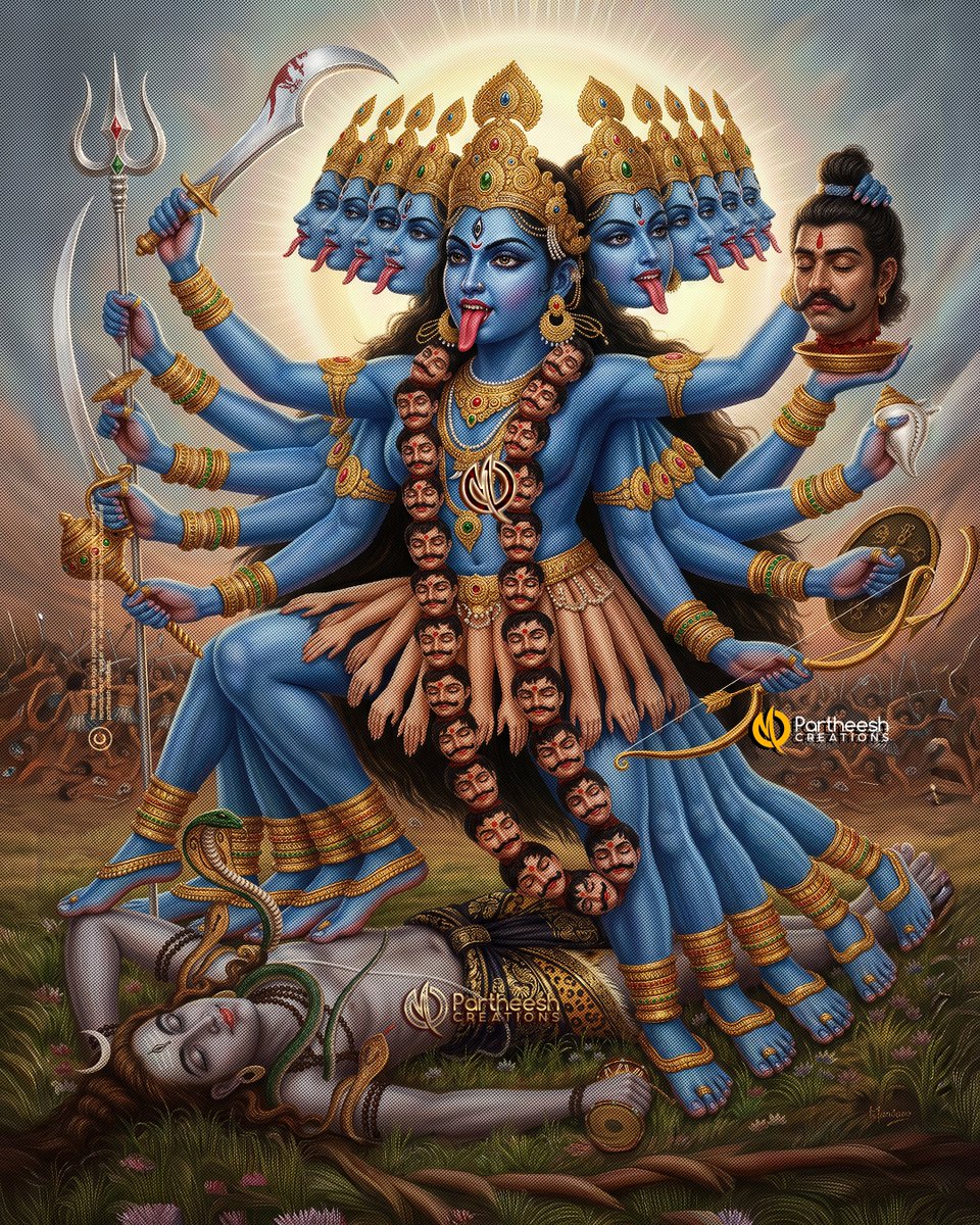 PartheeshJ's tweet photo. © This design an logo is protected under copyright regulation and cannot be reproduced in - part or in - whole without the written and prior consent of partheesh creations.

#kaaliyamman #kaliyamman #pathirakaliamman #dhurga #badrakali https://t.co/upaO6goB5s
