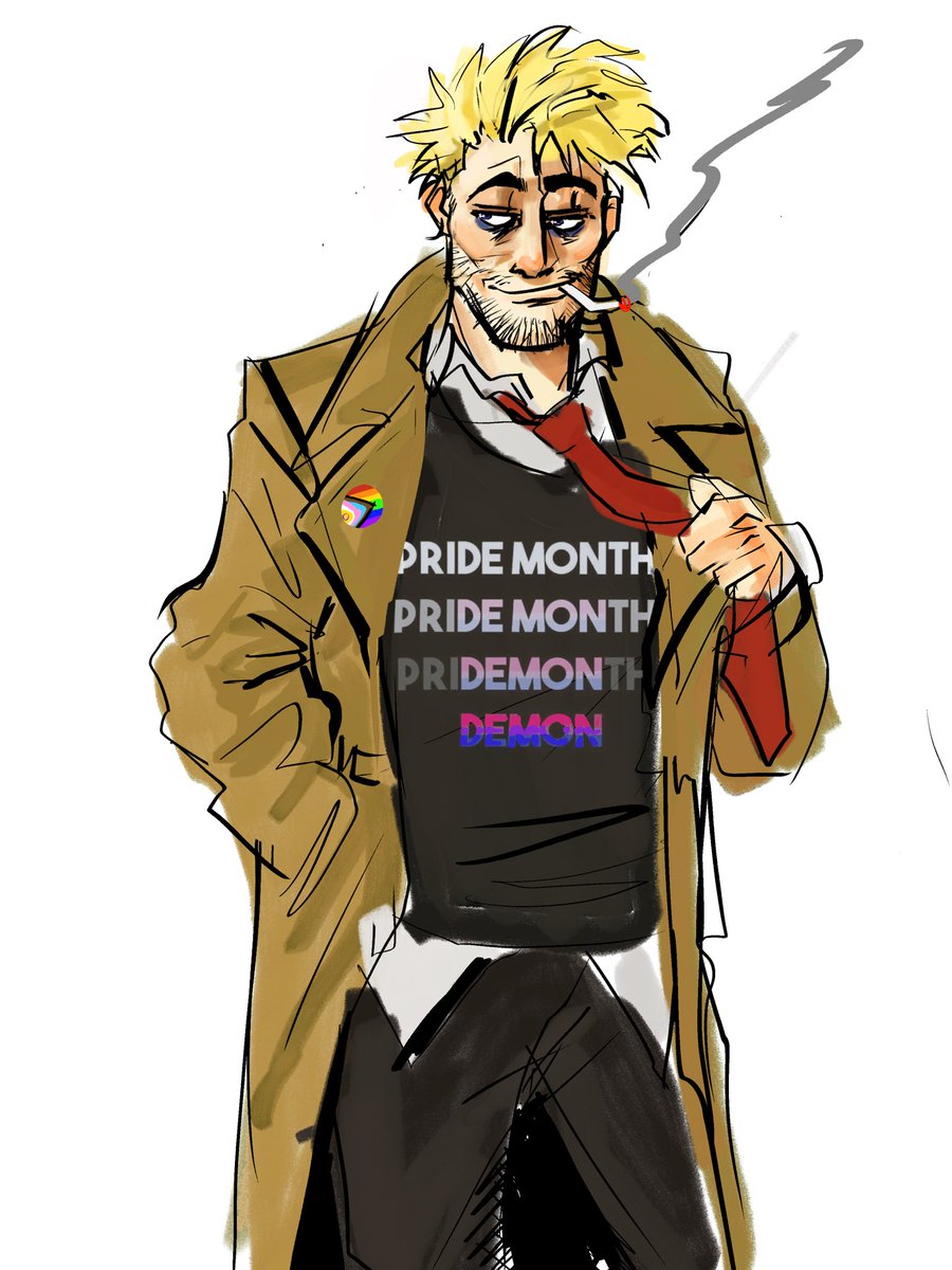 Sardineincan's tweet photo. Constantine corny pride t shirt https://t.co/xqJwkpayHN