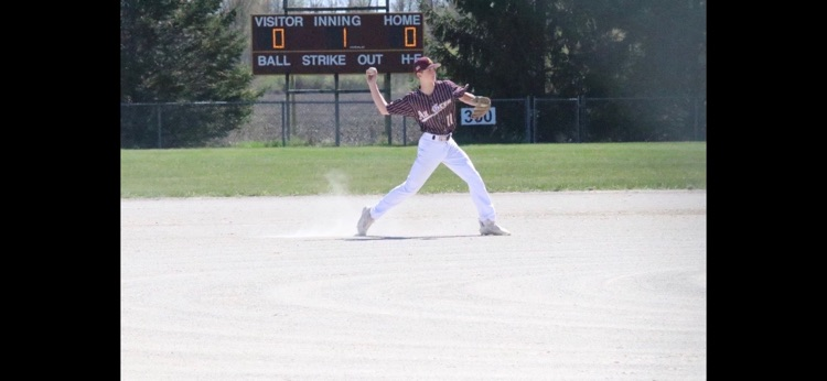 AGSschools's tweet photo. Congratulations to AGS Senior Carson Ososki on being selected  First Team All Conference as an Infielder . Carson also finished First Team All District  as an Infielder. #WolverinesLead https://t.co/eWdu901Tvt