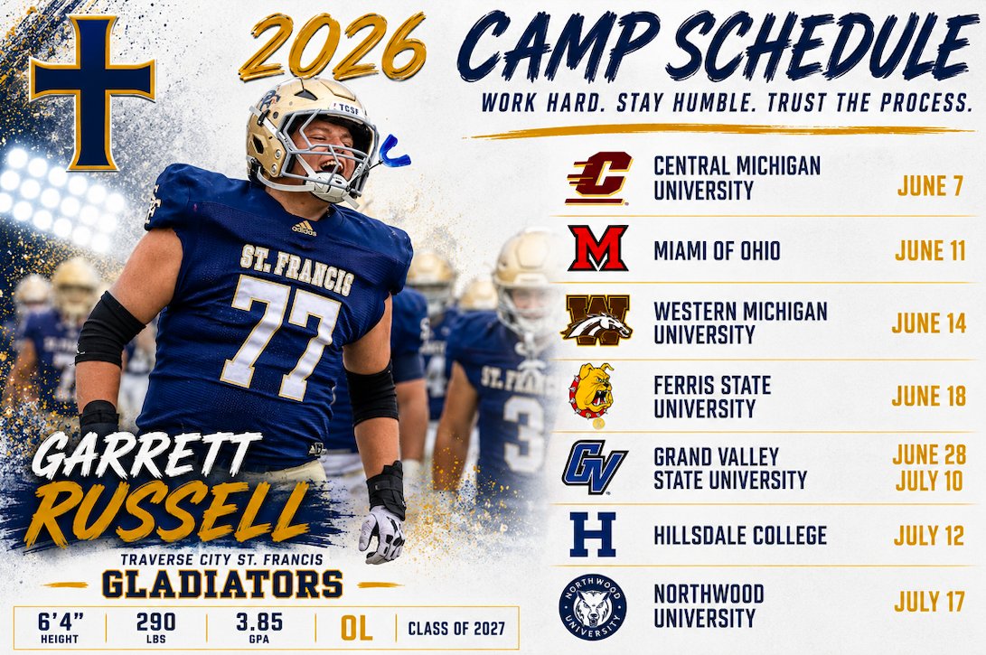 GarrettRus55's tweet photo. The work is being put in. Now it's time to compete. Looking forward to building relationships and competing against top talent this summer!
🎥Hudl: https://t.co/PjnrS58Eb5
@TCSFFootball @AllenTrieu @MIexposure @PrepRedzoneMI @DOFRecruiting  @CoachBenz_ @CoachBeurer @CoachJReardon @CoachWooster @CoachCooperGVSU @CoachHaydenMace @Fleming_Coach @Drew_Moulton @ColeDeanFB @OrryHellenbrand @zachdeldin @Bigstef72 @CoachDrewBurton @CoachBradOtter @18bstank @BossHogAcad