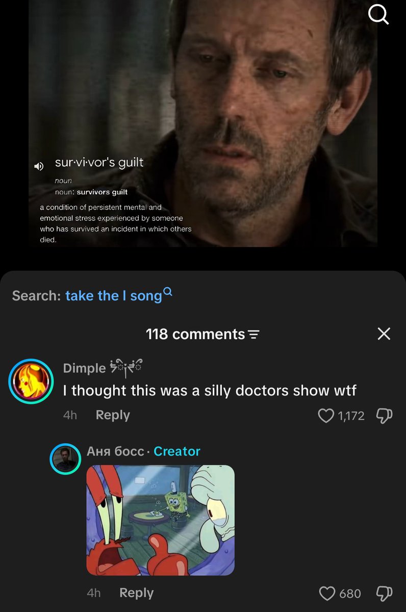 OOCTok's tweet photo. House MD https://t.co/U3BcJVQG0k