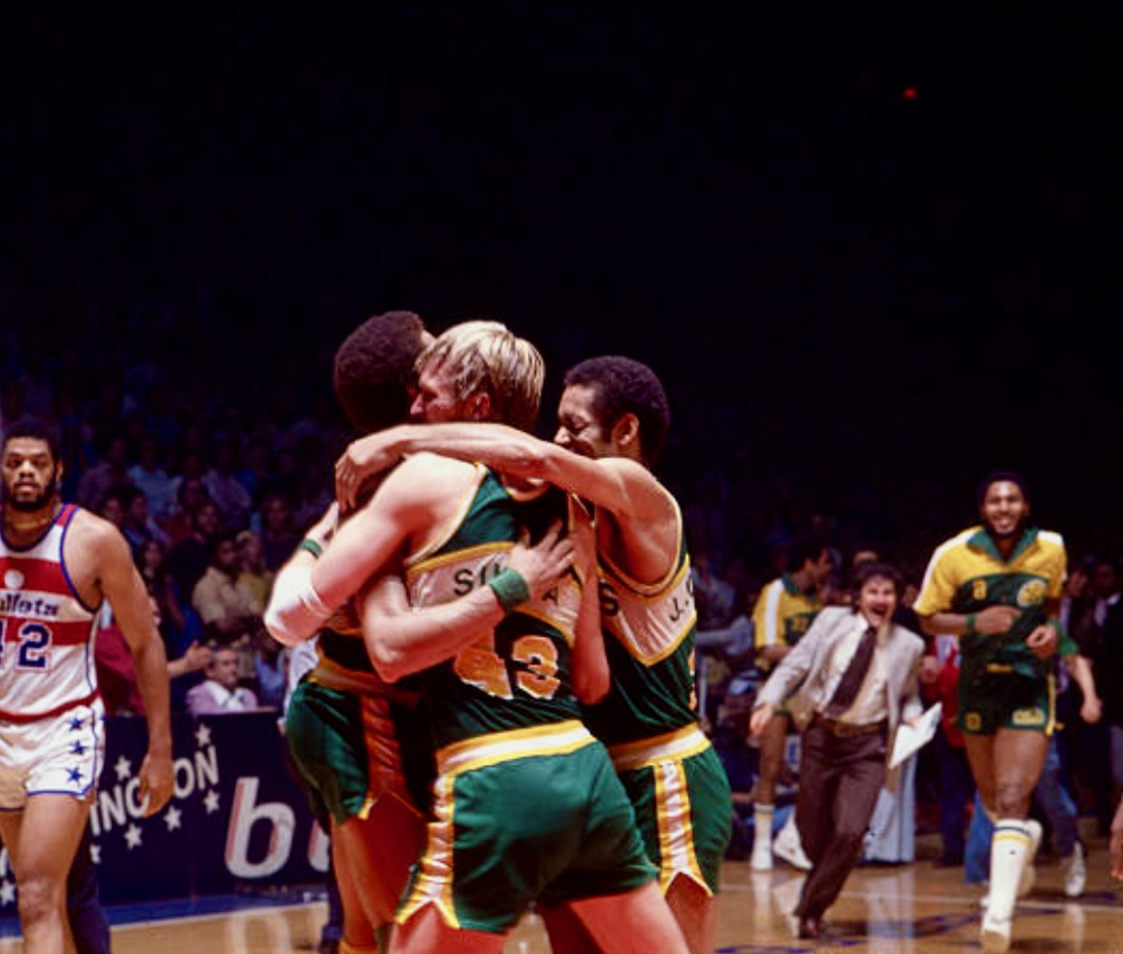 kengfunk's tweet photo. 47 years ago today, the Seattle Supersonics were crowned World Champions #NBAFinals🏀🏆🍾 https://t.co/0J5kjwaJEE
