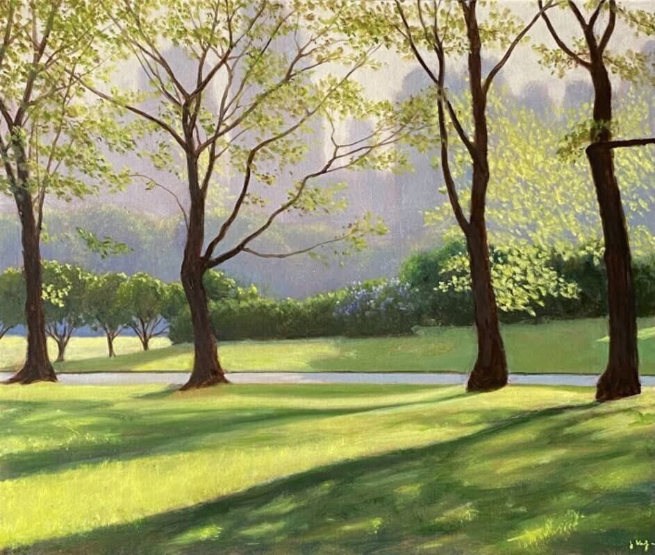 olgatuleninova's tweet photo. Joseph Keiffer (USA b. 1952) 
new work
May, Central Park 
oil on canvas 51 x 61 cm https://t.co/xweWsY1XmA