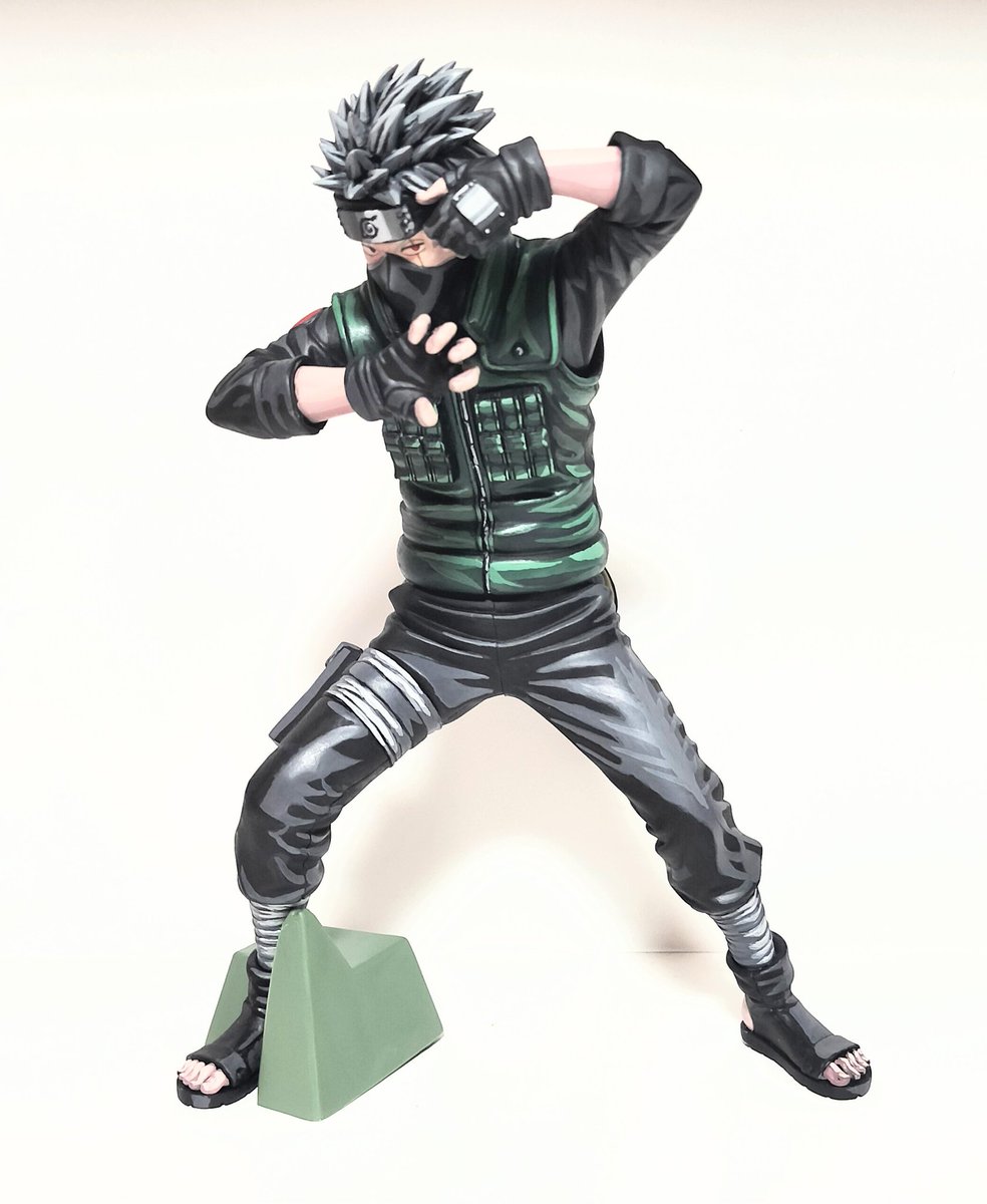 DAYZ61312098378's tweet photo. カカシのリペイントできたからぺたり
#NARUTO
#フィギュア激闘録 https://t.co/xg7mTpHS6P