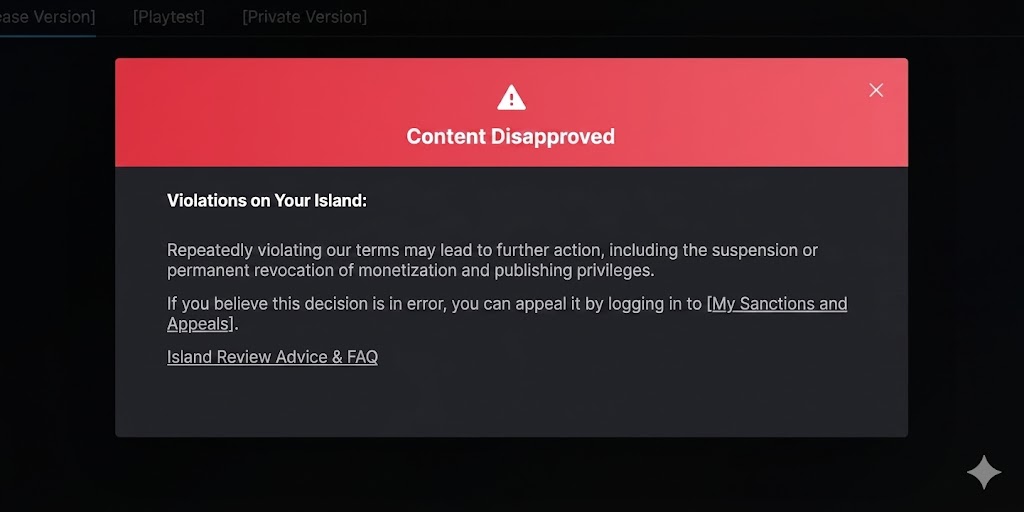 Eipitipiti's tweet photo. I opened the map as usual and this warning popped up, but I'm having trouble figuring out which asset is causing the problem. What should I do? #uefn

The image was translated into English using AI. https://t.co/9j72z4cqIA