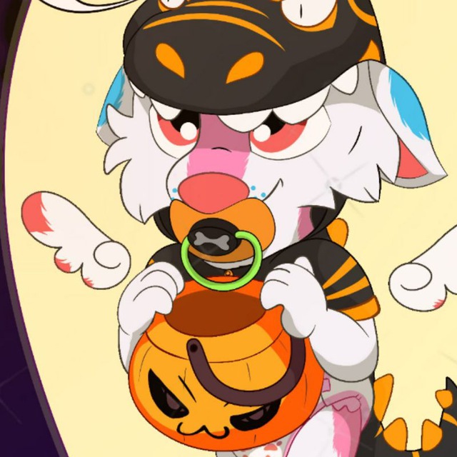 LayAngelDog's tweet photo. I'm selling my old fursona for $200. It comes with a complete set of references, a VRChat avatar, stickers, icons, and lot of artwork.

#AdoptFurry #Abdl #DiaperFur https://t.co/uEvc0qrS0A