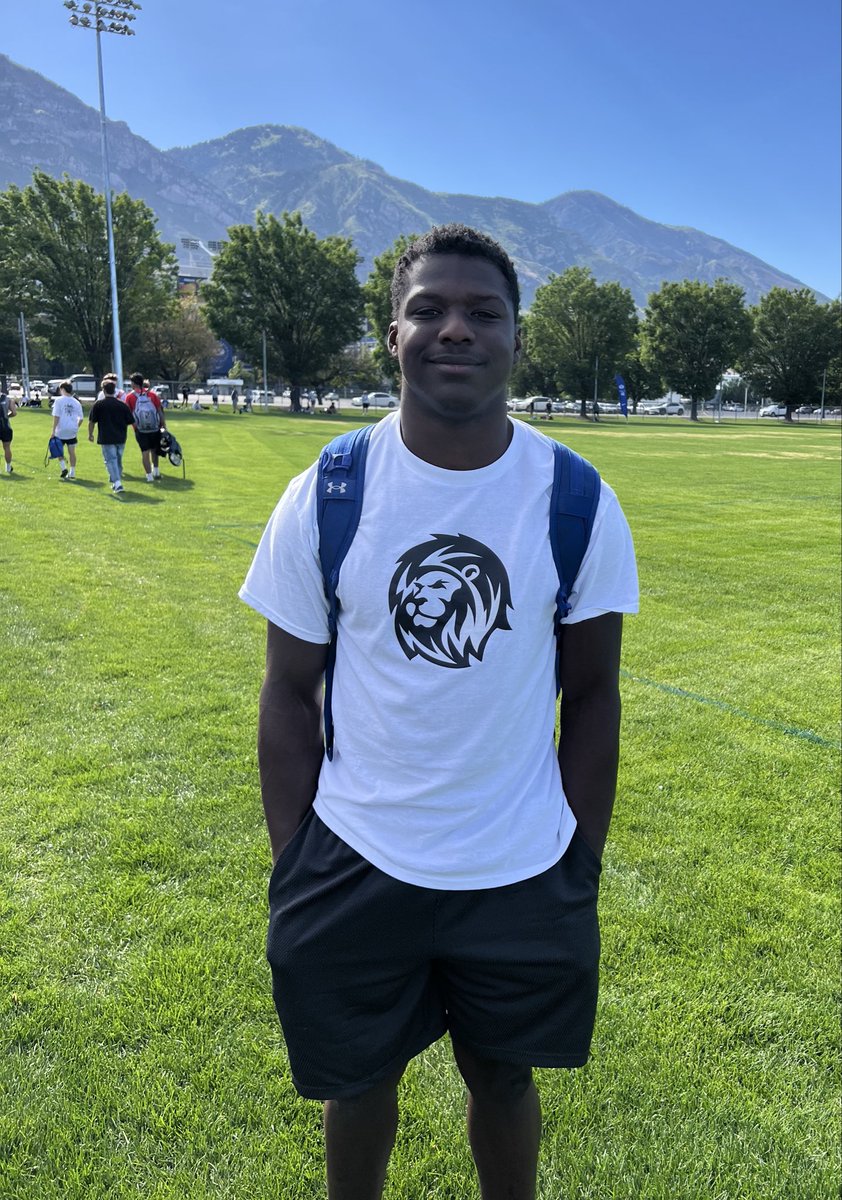 CorbinRobb24's tweet photo. Fun Day. Camped @ BYU and met with @unga45- thx Coach. Last year I was Camp RB underclassmen MVP. This year I’m the fastest Jr in region 7 #100m and up 30 lbs to 205lbs @AlphaRecruits15 @BYUFBRecruiting Prepping for my Jr. Season. Go @pleasantgrovev1 @cutbackelite29 @alpha_lbu https://t.co/jq622hdLxu
