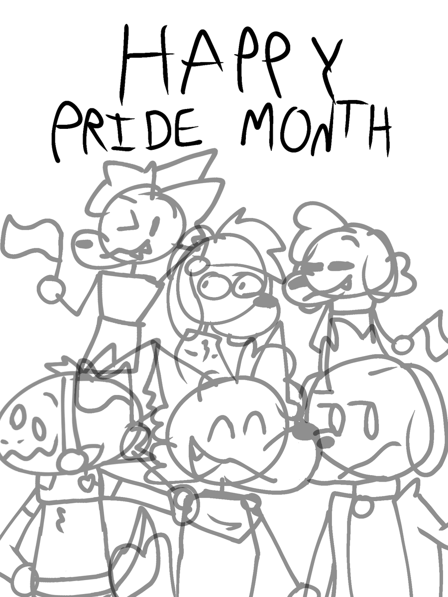 F0X_SM's tweet photo. I swear I'm doing something for pride month rn

so take this wip for now https://t.co/sDbsVetkXO