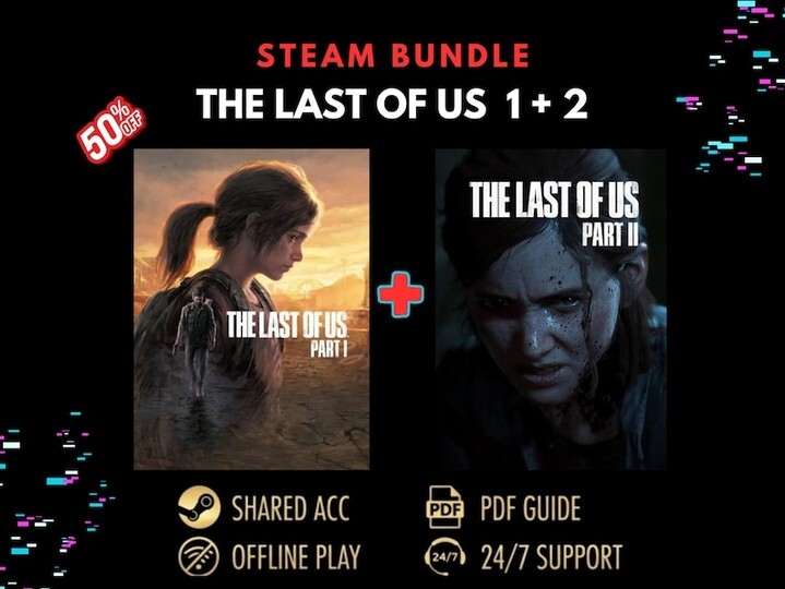 digjy_com's tweet photo. 🛍️ The Last of Us Part I + II | Offline Steam PC Account (Digital Download File) just dropped! Only $6.63 - grab it!

#Games #NewDrop #ShopNow #InStock #Trending #InstaShop #Explore #ForYou https://t.co/iLAzDWspmM