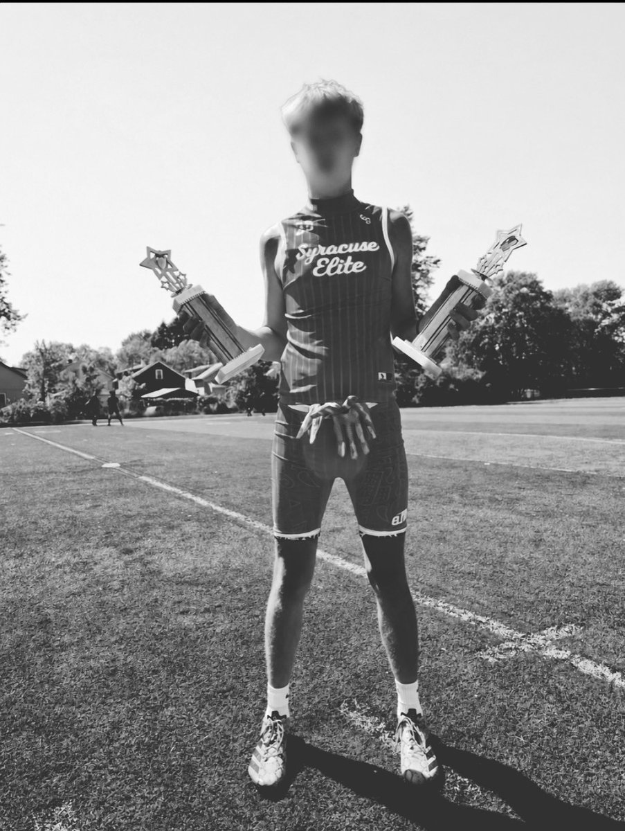 therealOBFB's tweet photo. Got back from Buffalo last night, it was a nice time, did some shopping 🤩 ended up playing 11 games Sunday and won all them wasn’t starting just on 15u but 18u as well. Ended up carrying two championships all the way back to Syracuse where they belong. One more left this week at the big SU practice facility. Let’s get it Cuse 🧡💙
